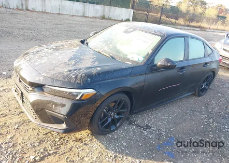 2023 Honda Civic Sport из США, поврежденный, VIN 2HGFE2F52PH545988